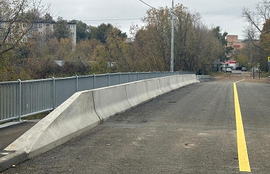 Надежные ограждения ЦЕМЕНТУМ установлены на обновленном путепроводе в Иванове